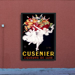 Canvas poster Cusenier Liqueur Advertising Print