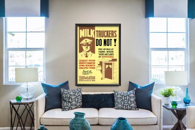 Vintage poster Food And Drug Administration Warning
