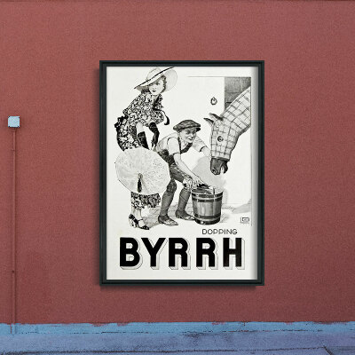 Vintage poster Beverage From South of France Byrrh Print