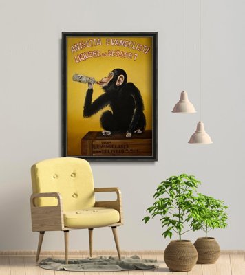 Canvas poster Anisetta Evangelisti Liquore da Dessert