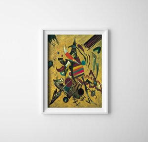Canvas poster Reproduction Points Wassily Kandinsky