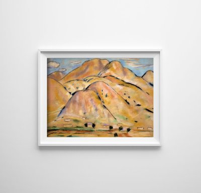 Wall art Art Arroyo Hondo Marsden Hartley