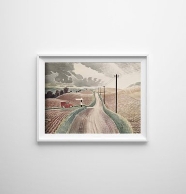 Poster Wiltshire Landscape Eric Ravilious
