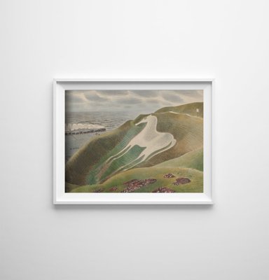 Canvas poster The Westbury Horse Eric Ravilious