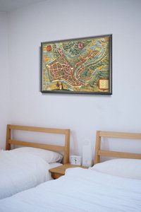Wall art Old Map of Luxemburg