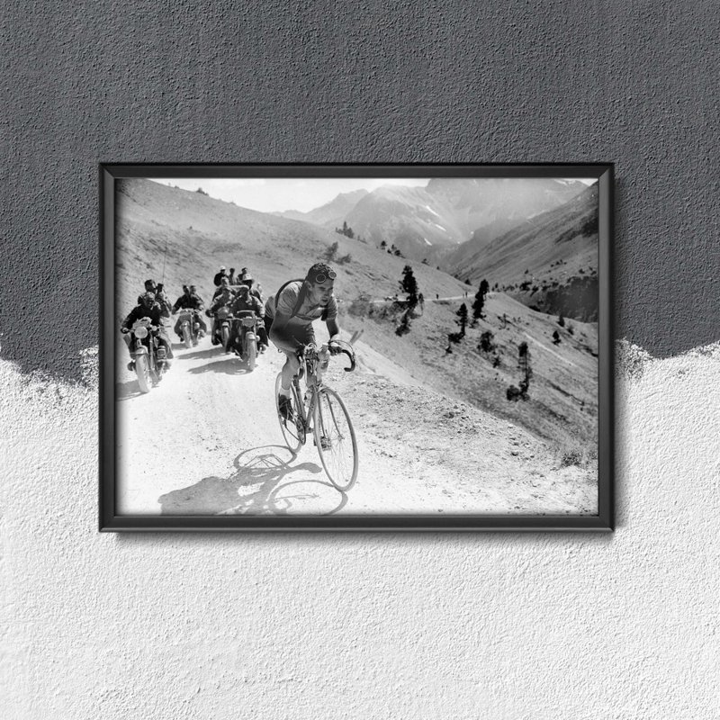 Vintage poster art Tour De France Photography