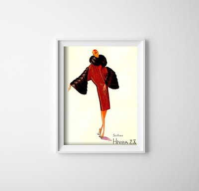Poster Fashion Winter Sultan