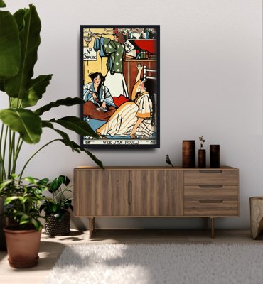 Wall art Sadie Wendell Mitchell Girls Will Be Girls Series No Smoking Poster