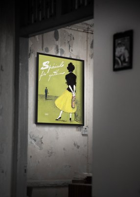 Canvas poster Le Galion Perfume Advertising Print