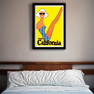 Canvas poster California Travel