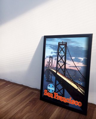 Canvas poster San Francisco