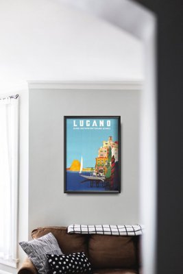 Vintage poster Switzerland Lugano