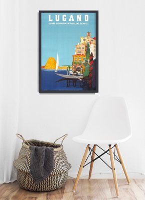 Vintage poster Switzerland Lugano