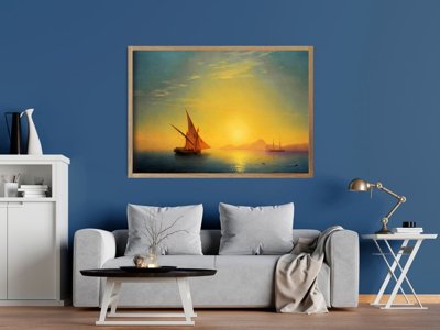 Wall art Sunset Over Ischia Ivan Aivazovsky