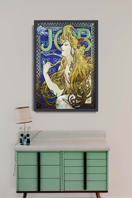 Canvas poster Alphonse Mucha Poster Art Nouveau Print