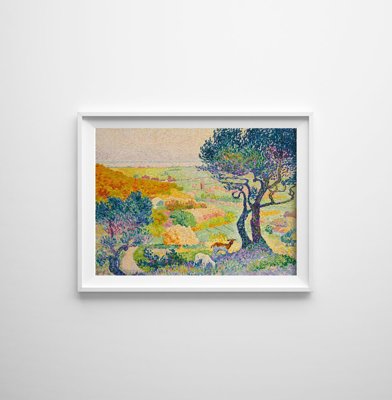 Poster La Plaine de Bormes Henri Edmond