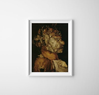 Vintage poster Giuseppe-Arcimboldo Earth