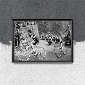 Vintage poster art Tour De France Photography Fausto Coppi