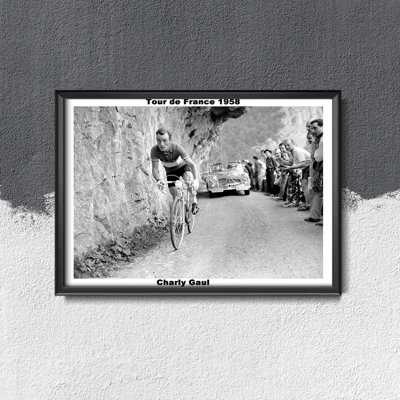 Poster Tour de France Photography Charly Gaul