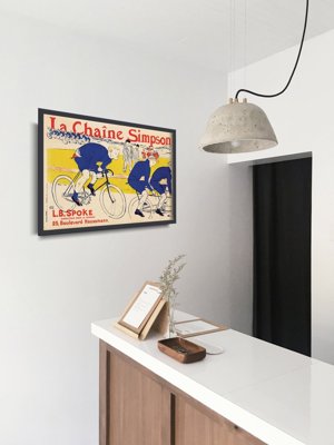 Poster Le Chaine Simpson by Henri de Toulouse Lautrec
