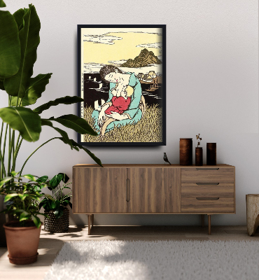 Vintage poster art Japanese Takehisa-Yumeji Ukiyo-e