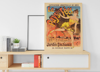 Poster Exposition Universelle de 1889 Le Pays des Fees