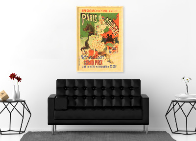 Poster Hippodrome de la Porte Maillot Paris Courses