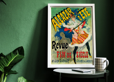 Poster Revue Fin de Siecle Alcazar dete