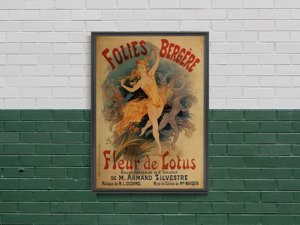 Poster Folies Bergere