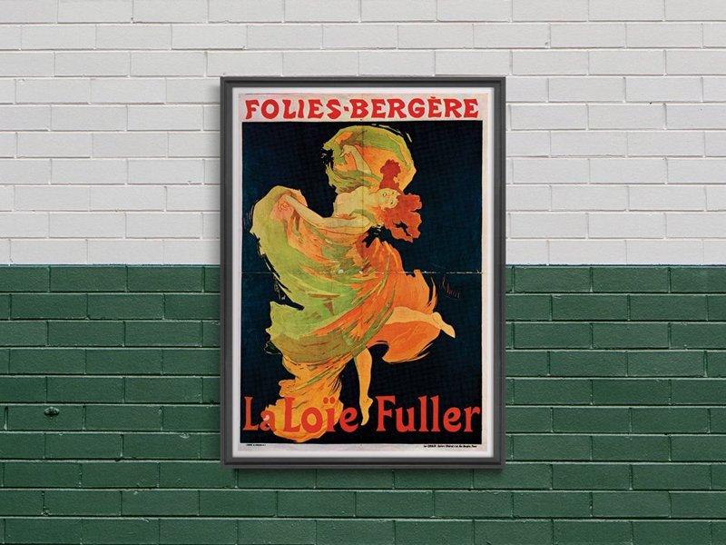 Poster Folies Bergere Loie Fuller