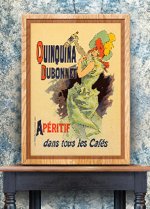 Poster Quinquina Dubonnet Aperitif