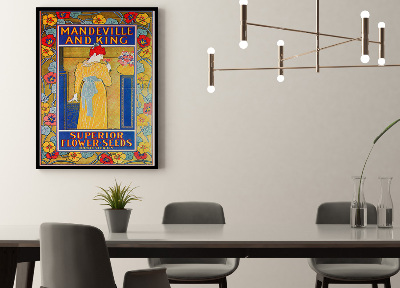 Poster Mandeville and King Superior Flower Seeds