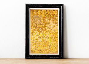 Poster Delft Salad Oil