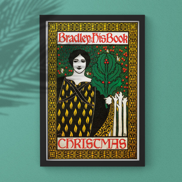 Poster Bradley His Book Christmas