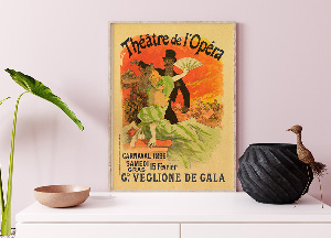 Poster Theatre de lOpera Carnaval 1896