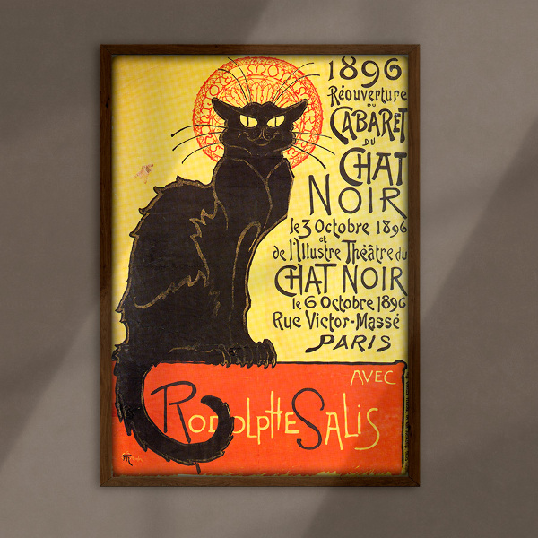 Poster Cabaret du Chat Noir Paris