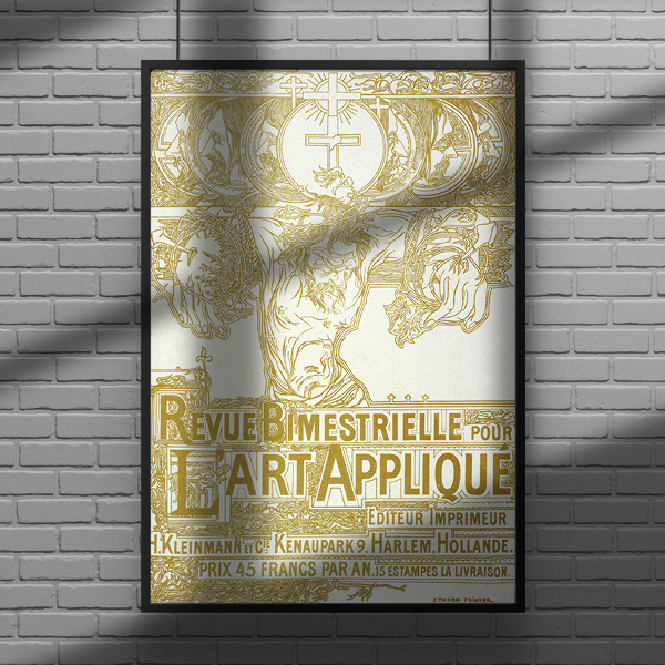 Poster Revue Bimestrielle pour lArt Applique