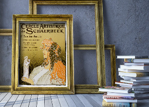 Poster Cercle Artistique de Schaerbeek Exposition