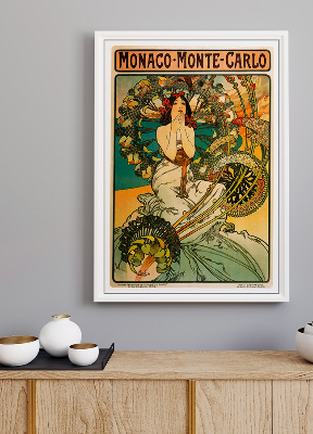 Vintage poster Monaco Monte Carlo