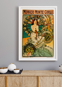 Vintage poster Monaco Monte Carlo