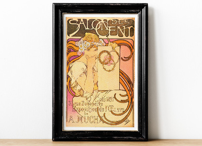 Vintage poster Salon des Cent