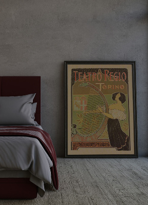 Vintage poster Teatro Regio Torino