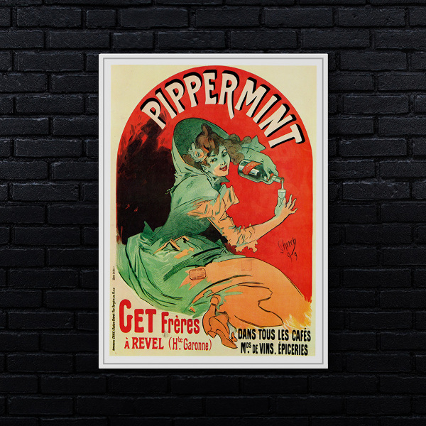 Vintage poster Pippermint