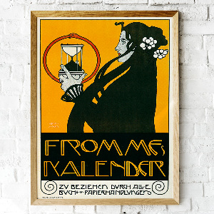 Vintage poster Frommes Calendar