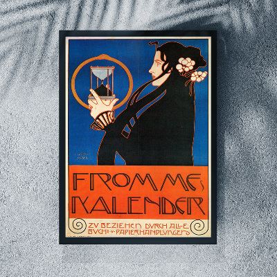 Vintage poster Frommes Calendar II