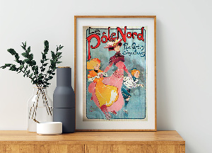 Vintage poster Le Pole Nord