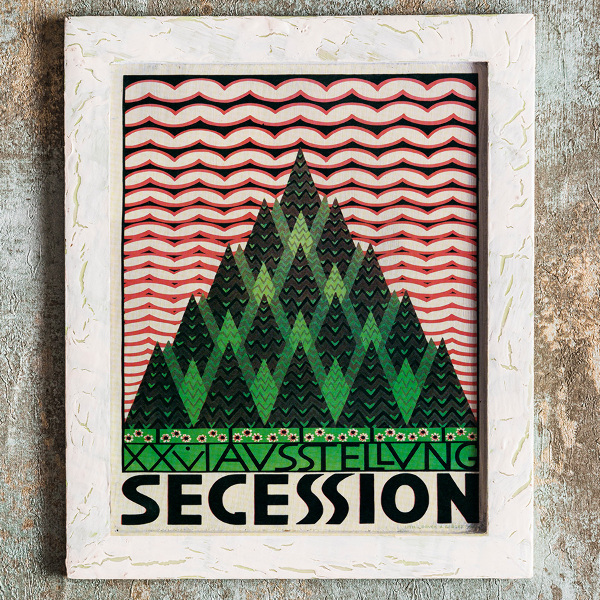 Vintage poster XXV Ausstellung Secession