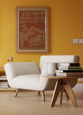 Vintage poster Die Brucke exhibition