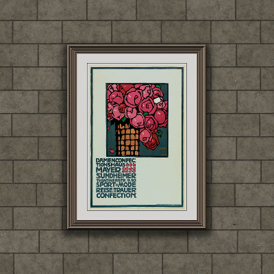Wall art Mayer Sundheimer Ladies Confections