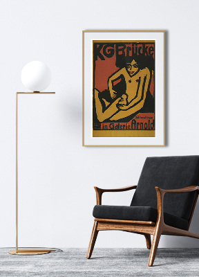 Wall art KG Brucke in Galerie Arnold exhibition